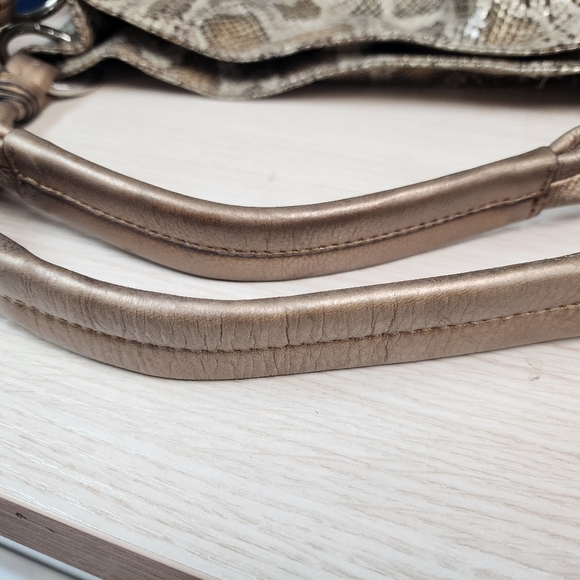 B. MAKOWSKY Shoulder snakeskin Hand Bag leather purse .Like new condition. - Picture 9 of 11